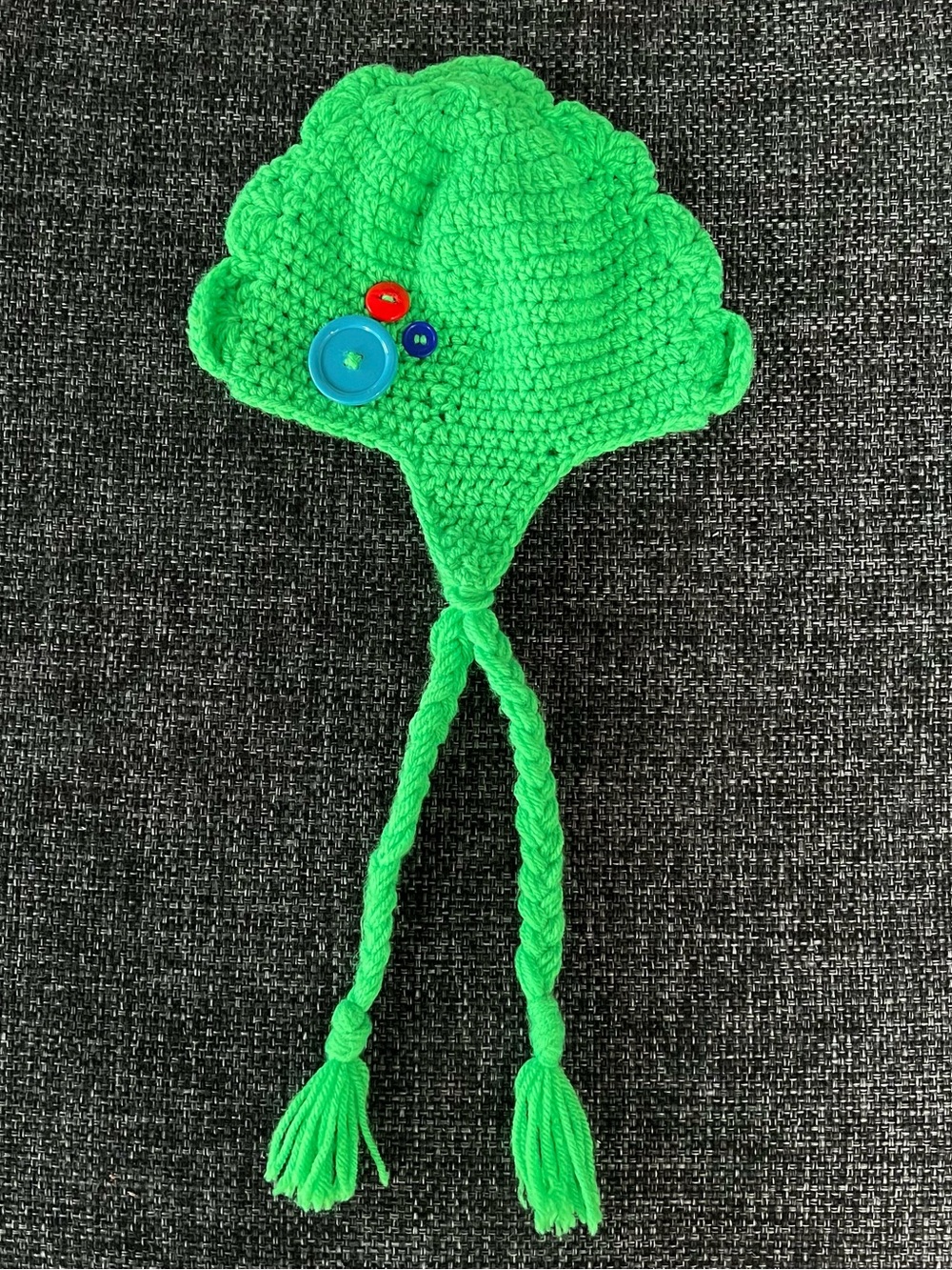 Handmade Baby’s Crochet Dinosaur Hat